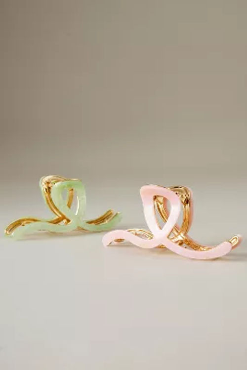 Resin Ribbon Hair Claw Clips,...