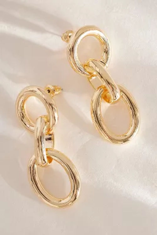 Chunky Chain Drop Earrings