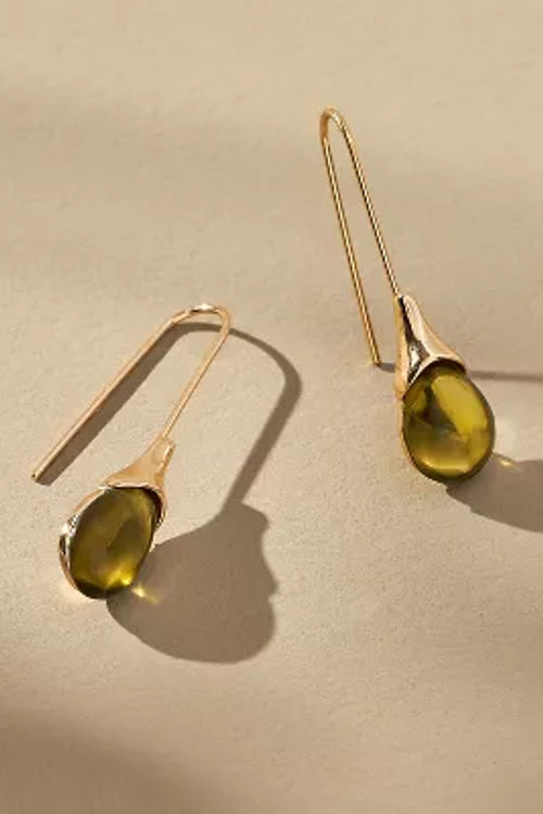 Stone Droplet Earrings