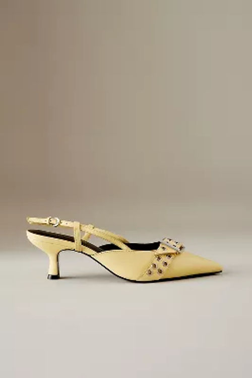 Maya Buckle Slingback Kitten...