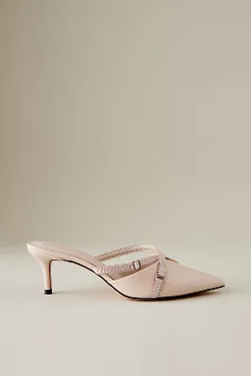 Charles & Keith Pointed Heeled Mules