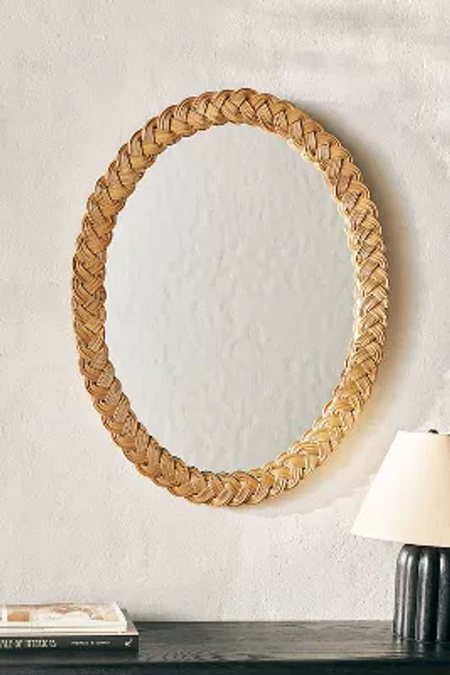 Tara Braided Rattan Oval Wall...