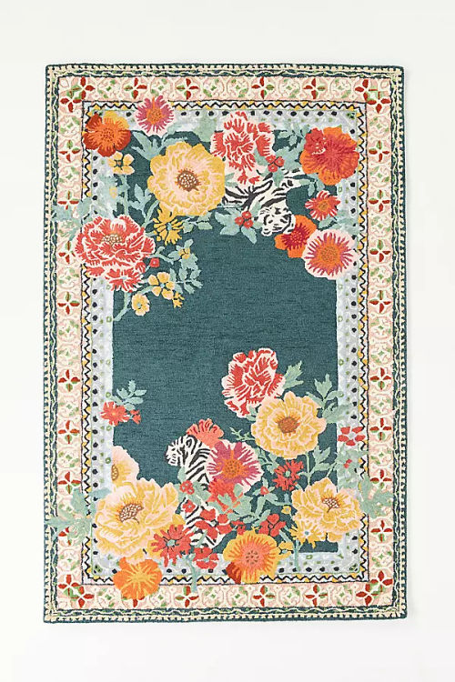 Hand-Tufted Gitta Floral Rug