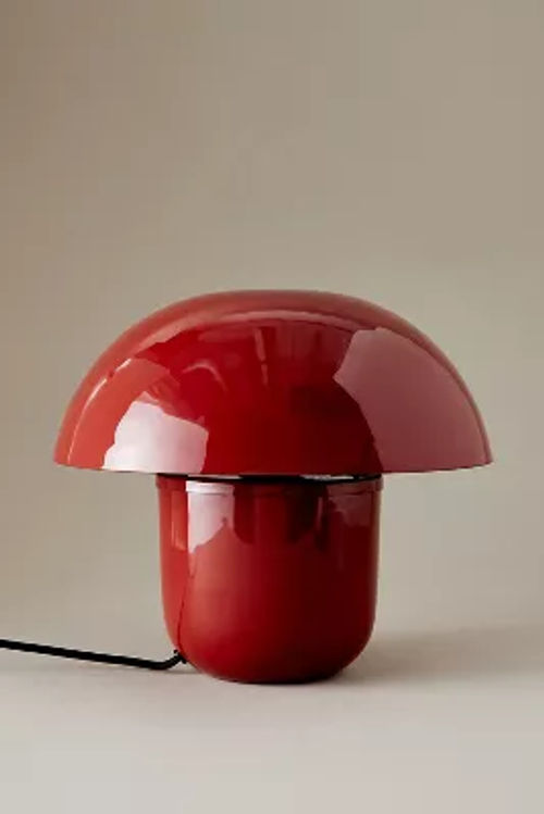 Metal Mushroom Table Lamp