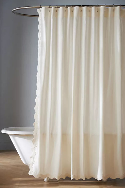 Maeve Scalloped Cotton Shower...