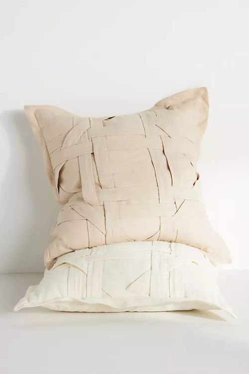 Interlace Linen Cushion