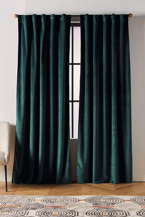 Velvet Louise Curtain