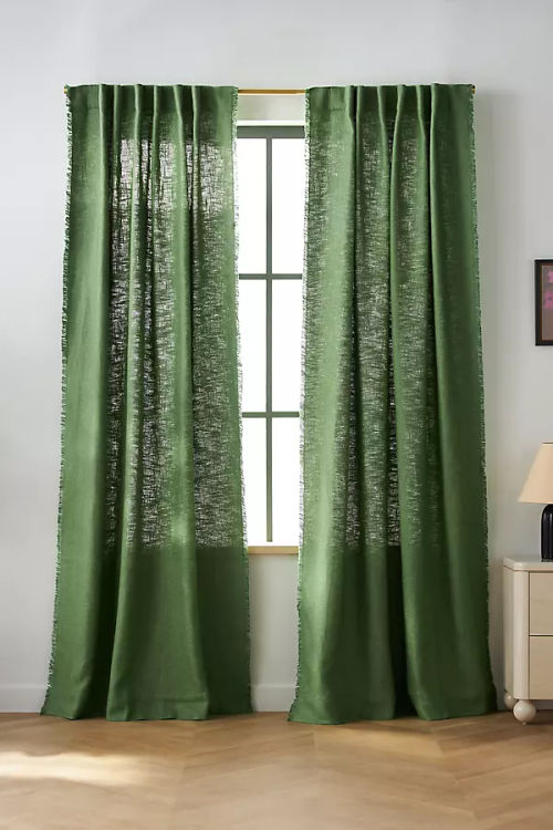 Luxe Linen Blend Curtain