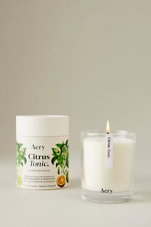 Aery Citrus Tonic Glass Candle