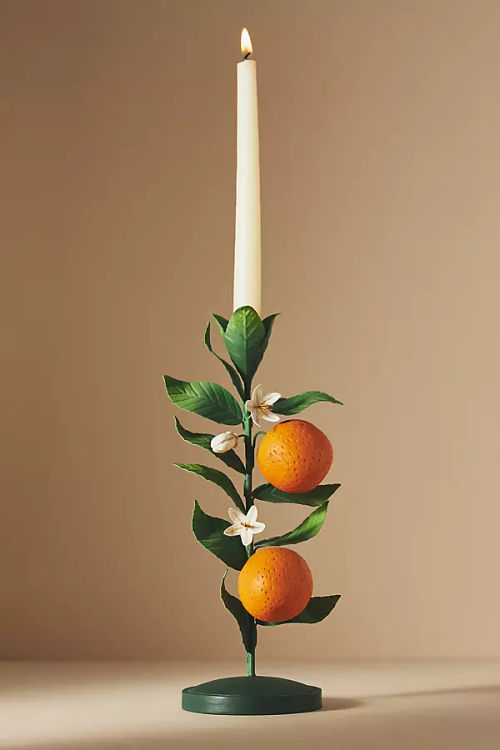 Fruit Metal Taper Candle...