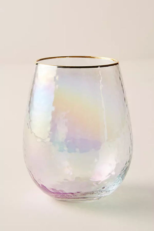 Zaza Lustered Stemless Wine...