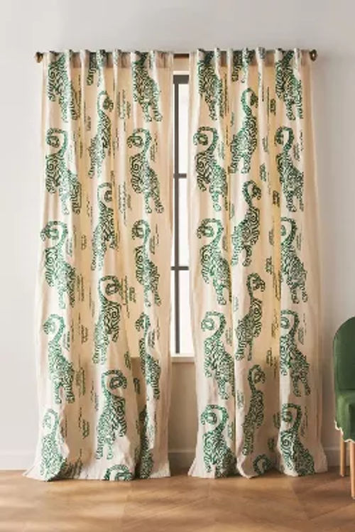 Embroidered Flemming Curtain