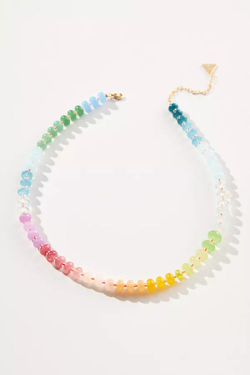 Rainbow Stone Necklace