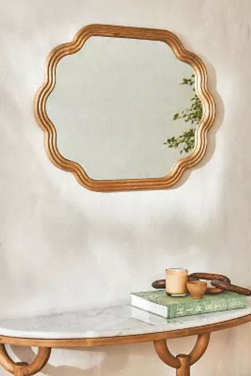 Clara Wood Scalloped Wall...