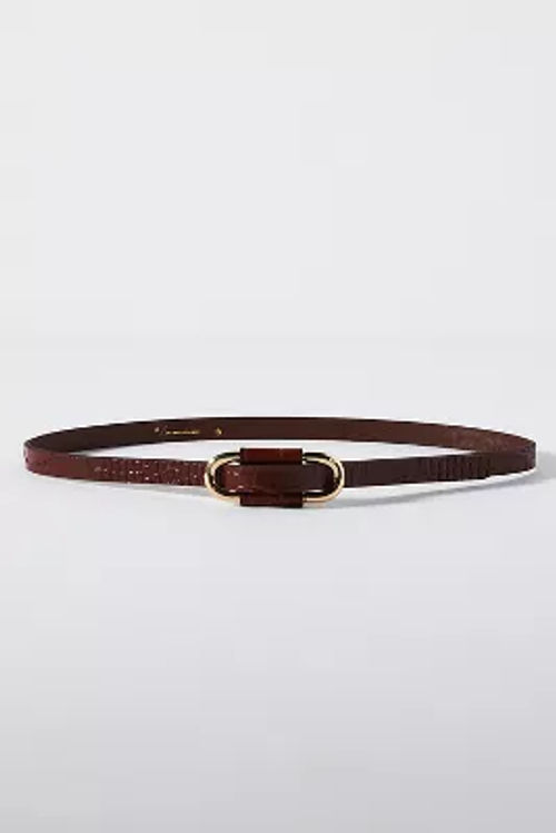 Skinny Leather Belt