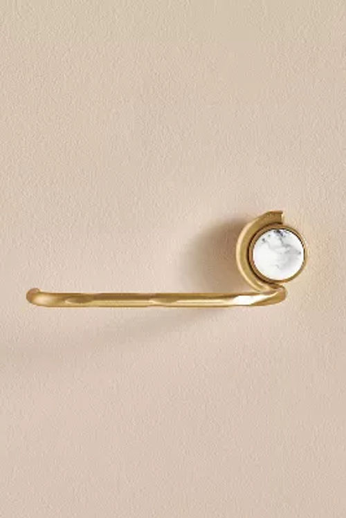 Aino Brass Toilet Roll Holder