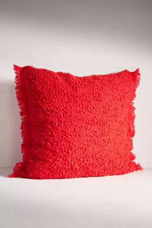 Cloudy Bouclé Square Cushion