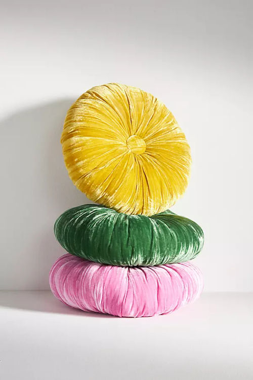 Le Petit Velvet Round Cushion