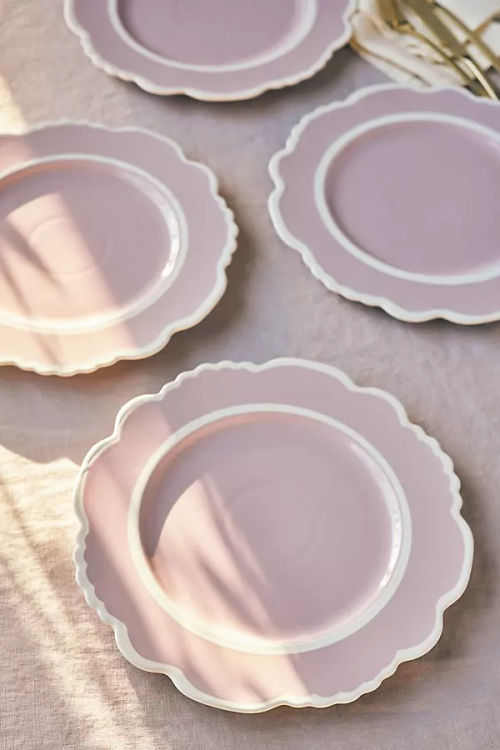 Lyla Solid Dinner Plates, Set...