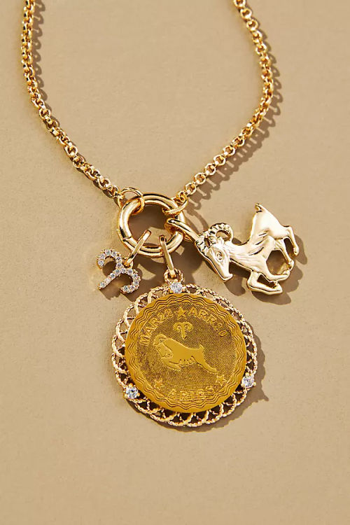 Gold-Plated Zodiac Charm...