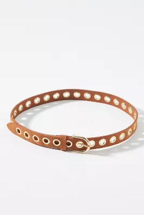 Leather Grommet Belt