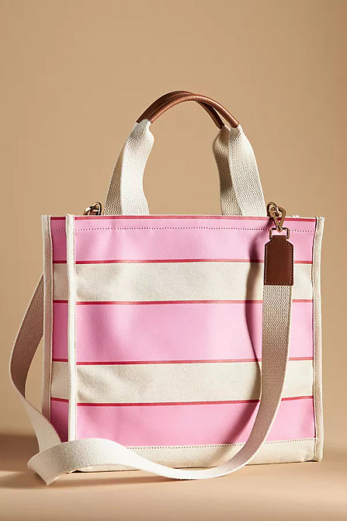 Maeve Striped Canvas Mini...