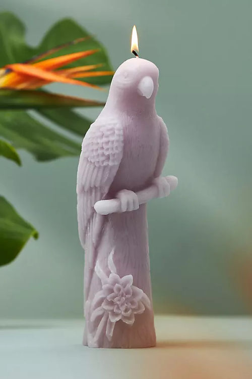 Vera Parrot Shaped Wax Candle