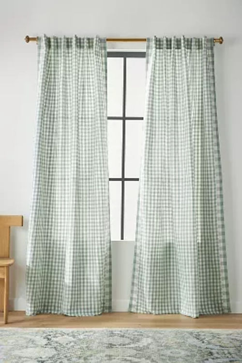 Gingham Curtain