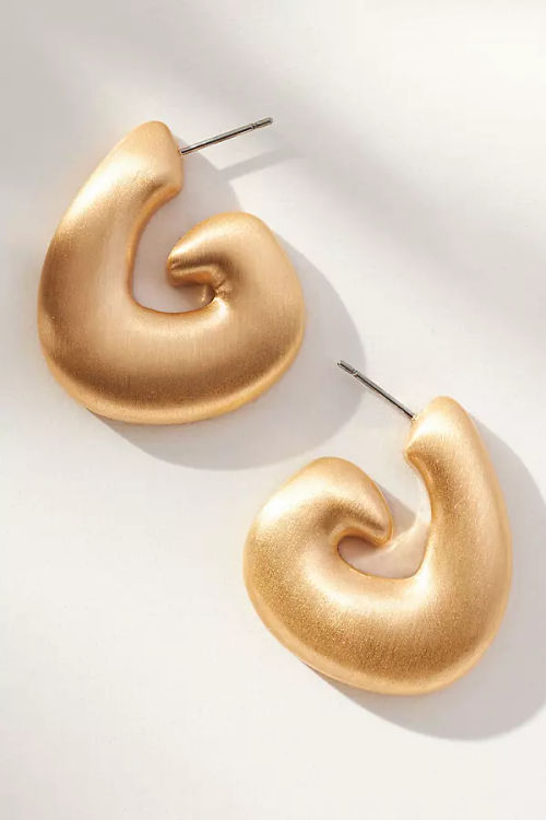 By Anthropologie Metal Swirl...