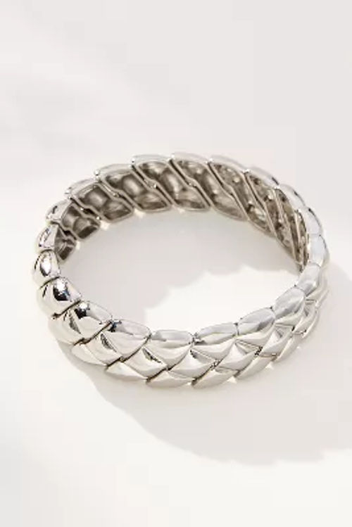 Molten Metal Stretch Bracelet