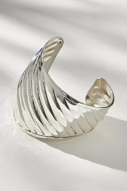 Asymmetrical Ribbed Cuff...