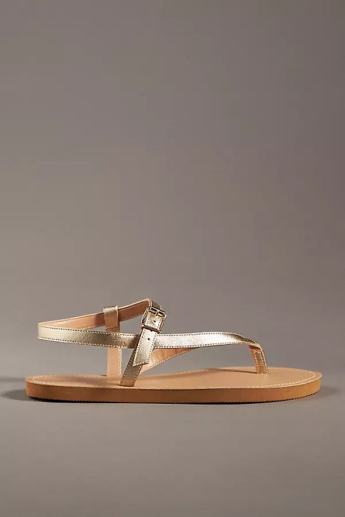 Pilcro Leather Toe-Strap...