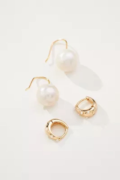 Pivotal Pearl Earrings, Set...