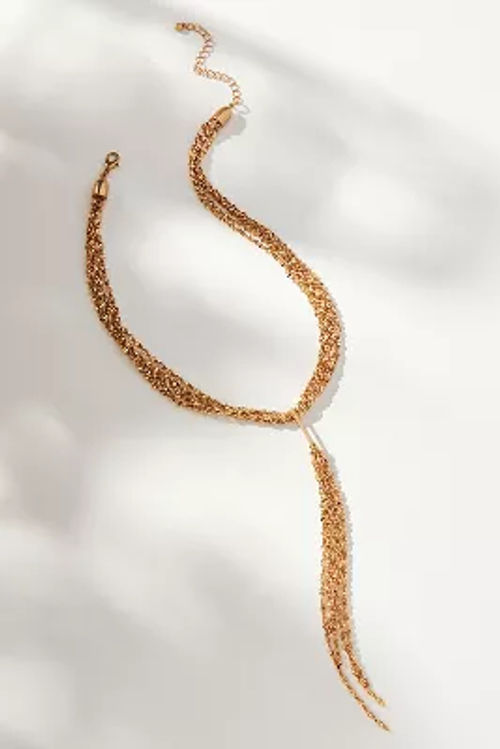 Slinky Tassel Necklace