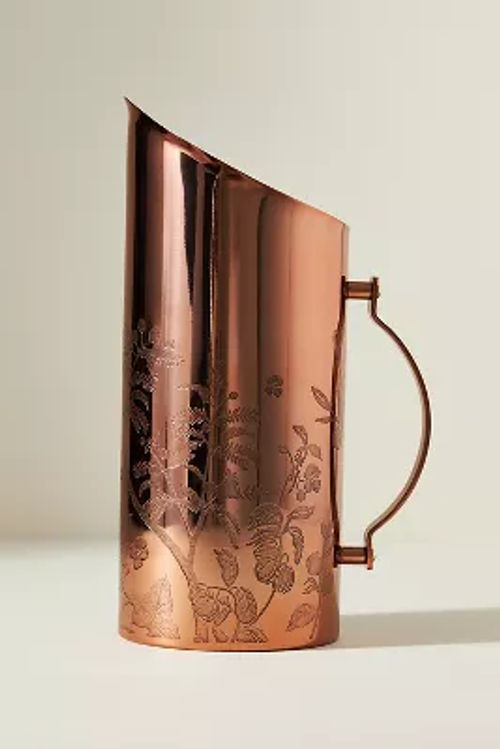 Foliage Copper Jug