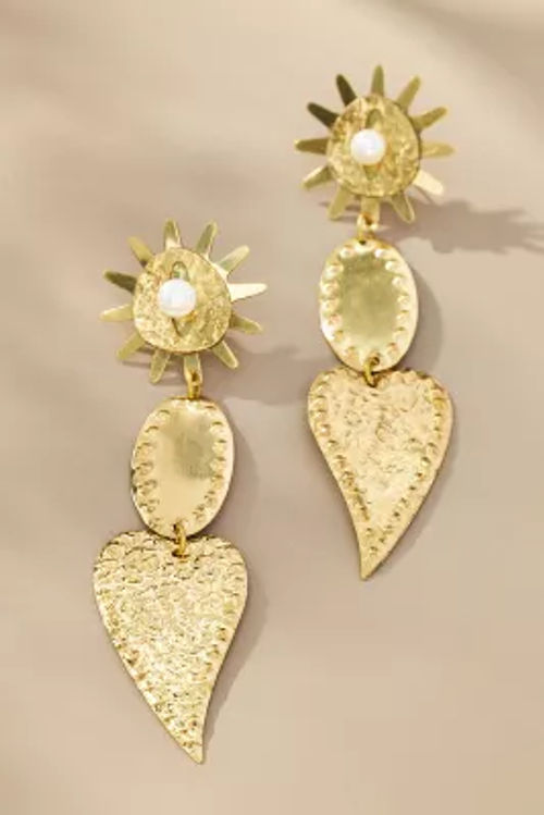 Gold-Plated Icon Sun Heart...