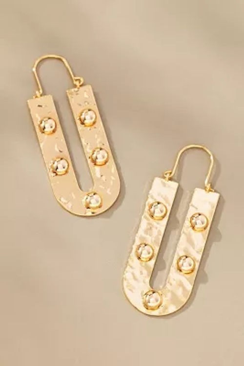 U-Shaped Spur Hoop Earrings