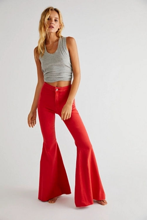 Just Float On Flare Jeans by We The Free at Free People, Sultry, 31 |  £78.00 | Closer