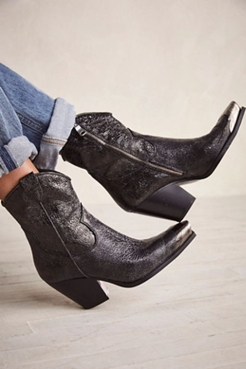 Free People Brayden Western Boots By Fp Collection in Black