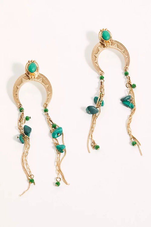 Rhiannon Stone Earrings at...