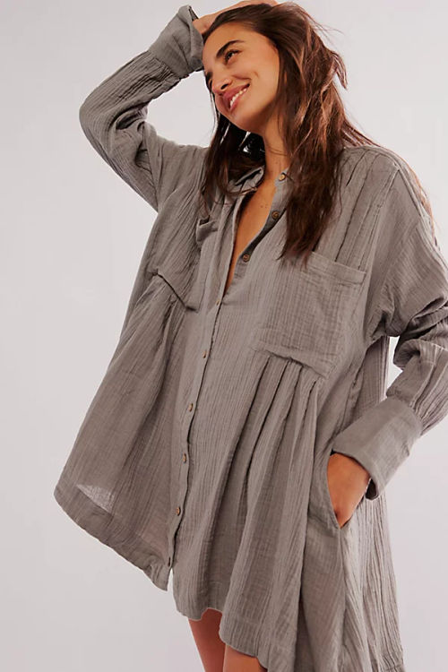 The Voyager Shirtdress at...