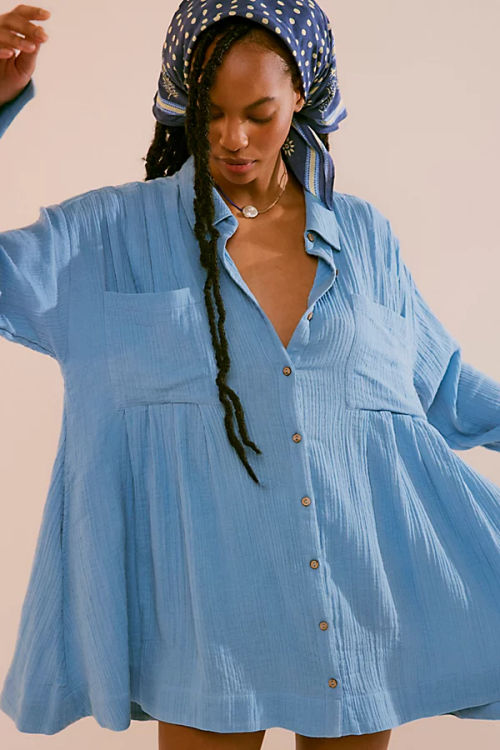 The Voyager Shirtdress at...