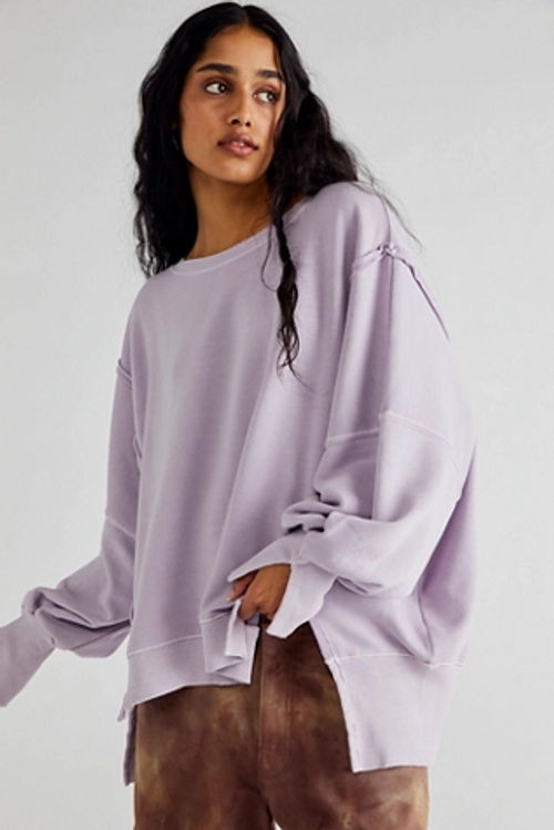 free people oversized sweatshirt