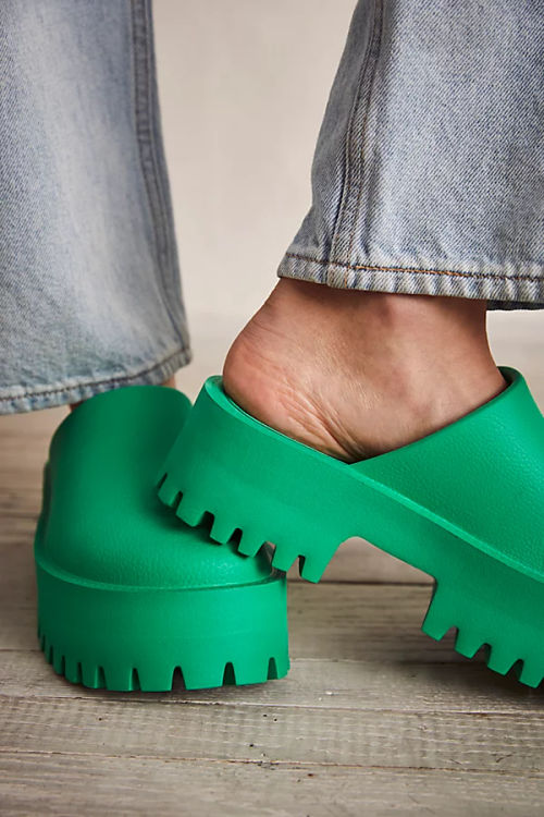 Bae Platform Mules by Jeffrey...