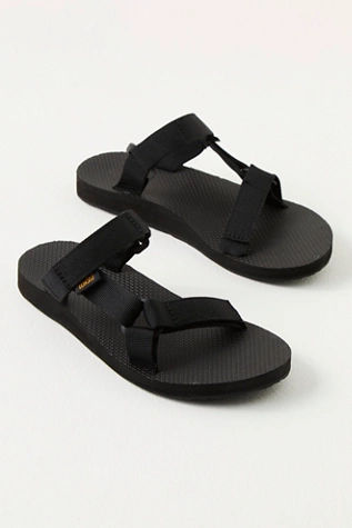 Teva Universal Slide Sandals at Free People in Black Size US 7