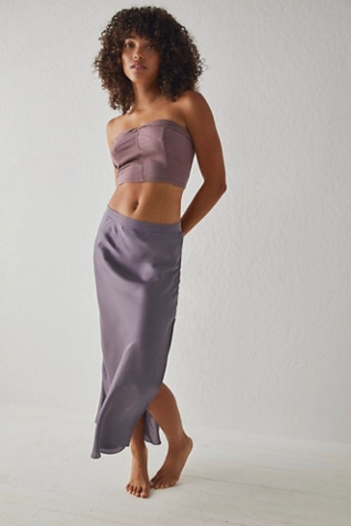 Sweet Talker Half Slip by Intimately at Free People in Fallen Fig