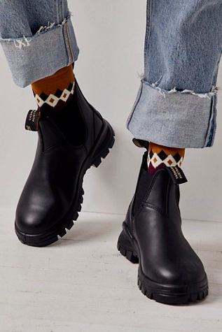 Blundstone Lug Sole Chelsea Boots by Blundstone at Free People