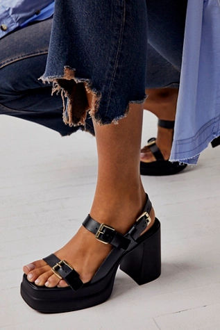 Chunky on sale platform heels