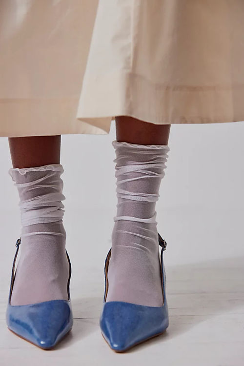 Tulle Crew Socks by Only...