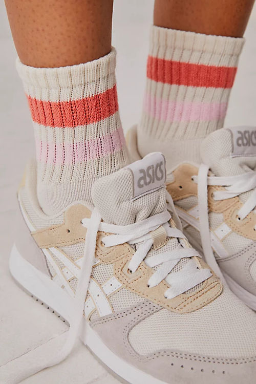 Retro Shortie Crew Socks by...